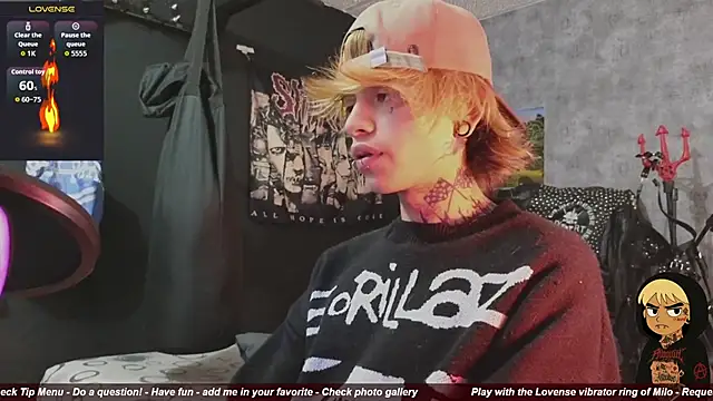 AcidMilo online show from November 13, 10:08 pm