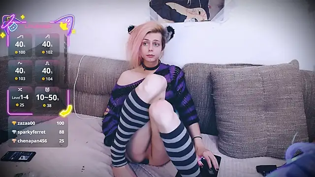 Littlepinkcat online show from October 30, 10:43 pm