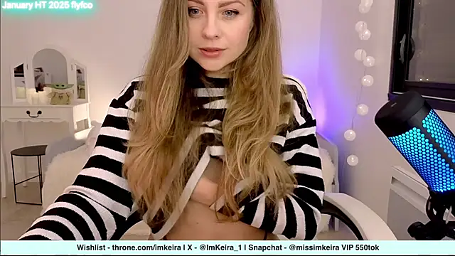 ImKeira online show from January 6, 7:35 pm