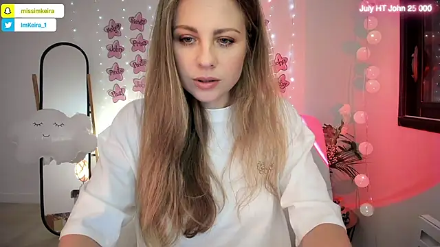 ImKeira online show from July 7, 8:46 pm