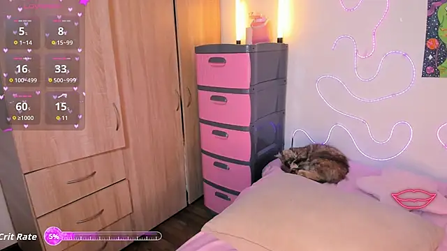 Snapshot of Cinnamon_Meow chatting on July 24, 5:49 am Cinnamon Meow online show from July 24, 5:49 am