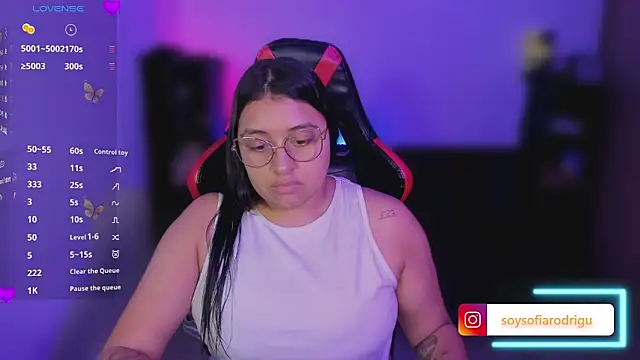 Snapshot of Soysofiarodrigu chatting on November 10, 12:42 am Soysofiarodrigu online show from November 10, 12:42 am