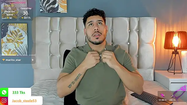 Jacob Steele53 online show from February 12, 12:16 am