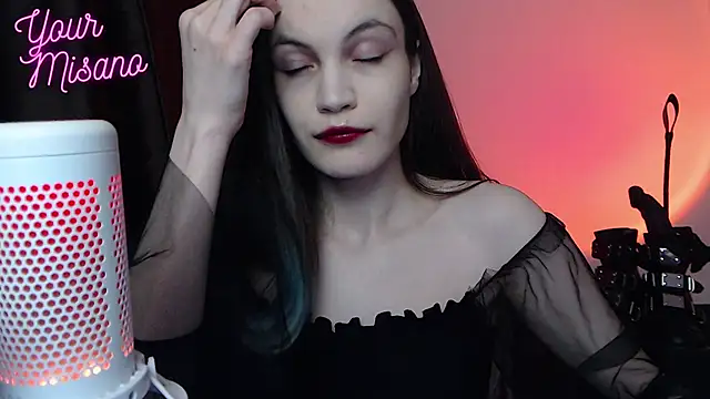 Snapshot of YourMisano chatting on January 14, 12:16 am YourMisano online show from January 14, 12:16 am