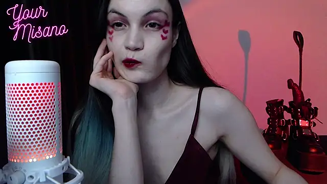 Snapshot of YourMisano chatting on February 15, 12:07 am YourMisano online show from February 15, 12:07 am