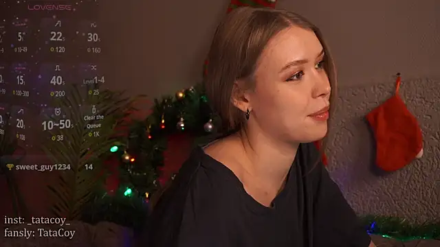 Snapshot of TataCoy chatting on December 18, 6:10 am TataCoy online show from December 18, 6:10 am