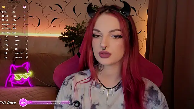 Snapshot of BratzieDarsie chatting on February 9, 10:52 am BratzieDarsie online show from February 9, 10:52 am