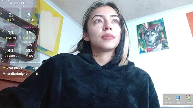 Snapshot of ZoeBakers_ chatting on December 17, 1:38 pm ZoeBakers online show from December 17, 1:38 pm