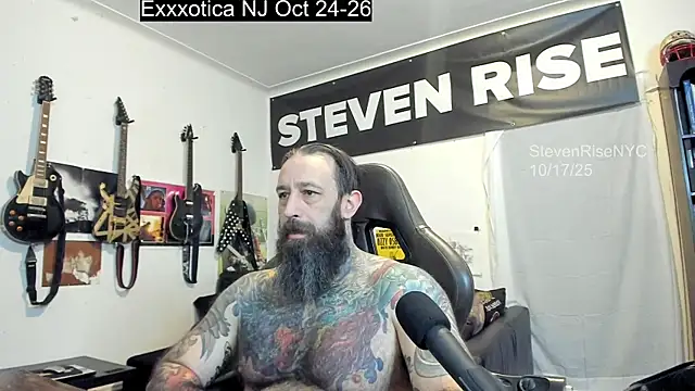 StevenRiseNYC online show from October 17, 1:25 pm