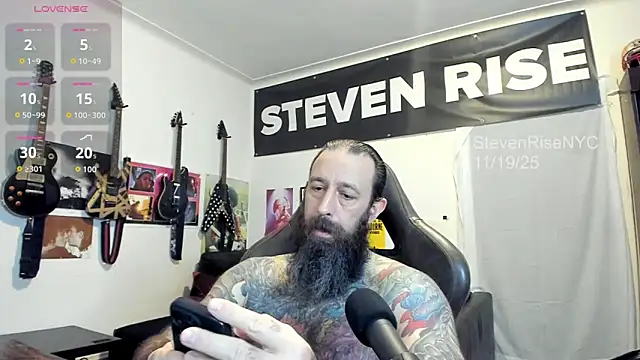 StevenRiseNYC online show from November 20, 1:39 am