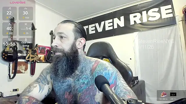 StevenRiseNYC online show from January 11, 8:25 pm