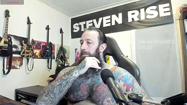 StevenRiseNYC online show from March 9, 12:20 pm