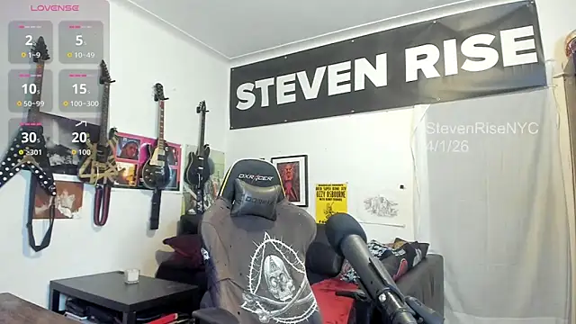 StevenRiseNYC online show from April 1, 9:43 am