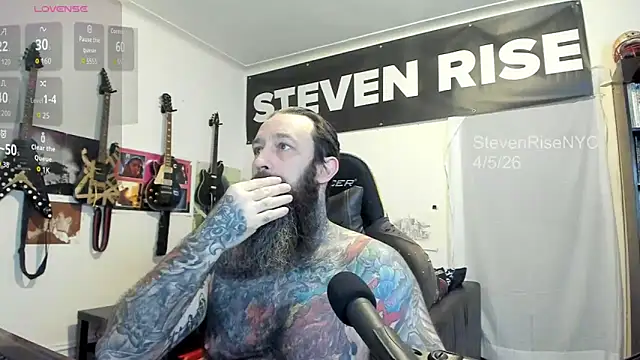 StevenRiseNYC online show from April 5, 12:35 pm